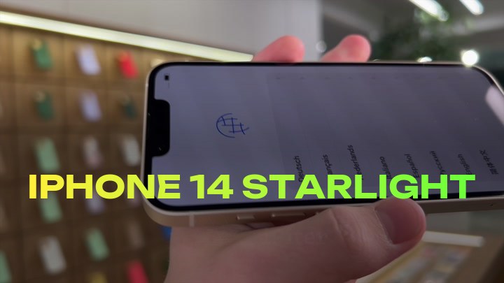iPhone 14 Starlight