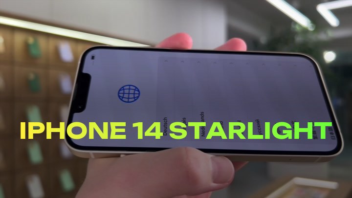 iPhone 14 Starlight