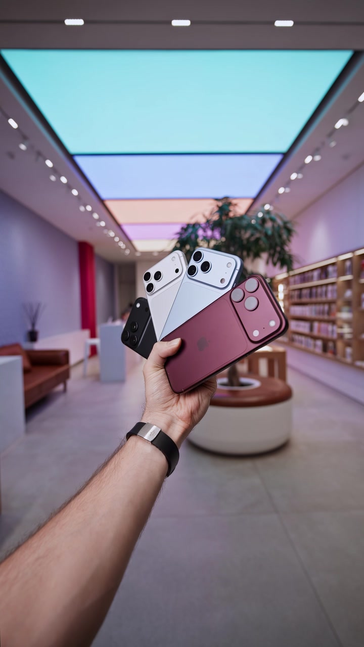 Все цвета iPhone 18 Pro