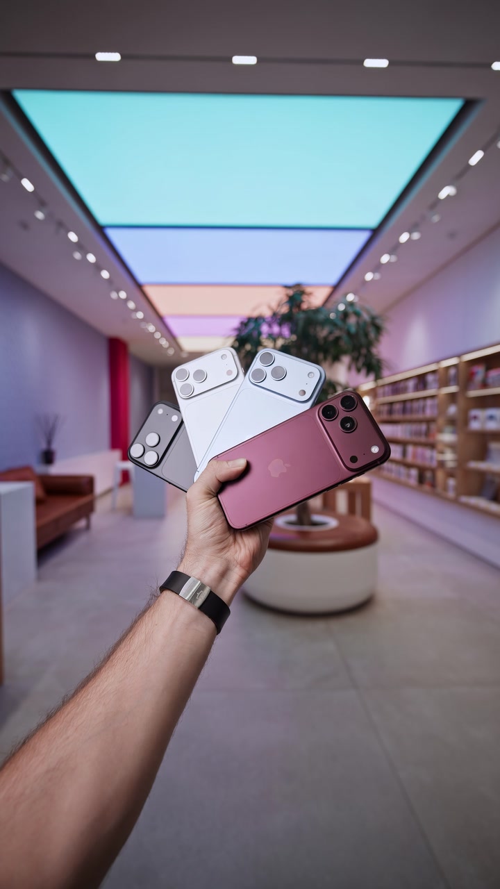 Все цвета iPhone 18 Pro