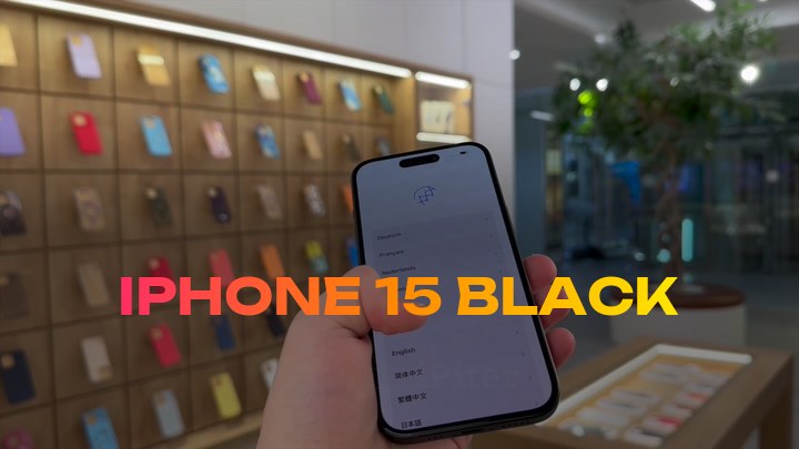 iPhone 15 Black