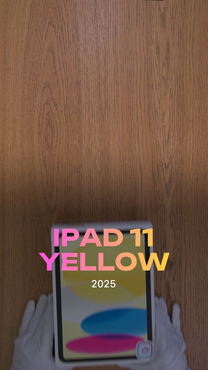 Apple iPad 11 (2025) Wi-Fi Yellow (Желтый)