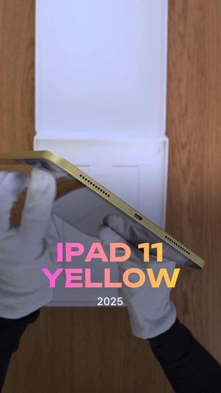 Apple iPad 11 (2025) Wi-Fi Yellow (Желтый)