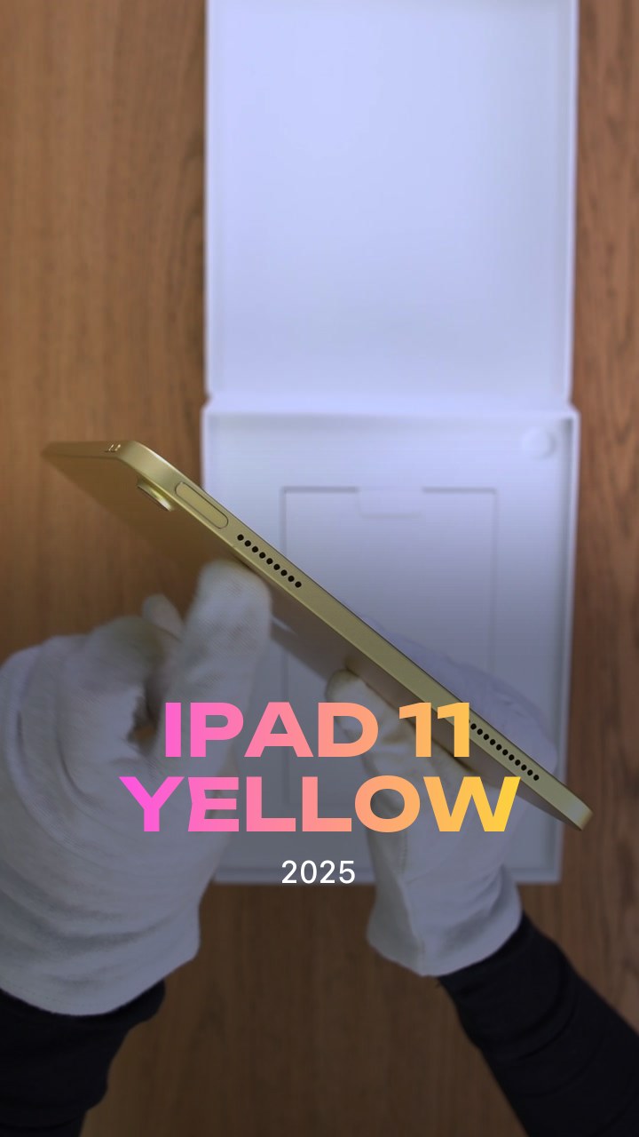 Apple iPad 11 (2025) Wi-Fi Yellow (Желтый)