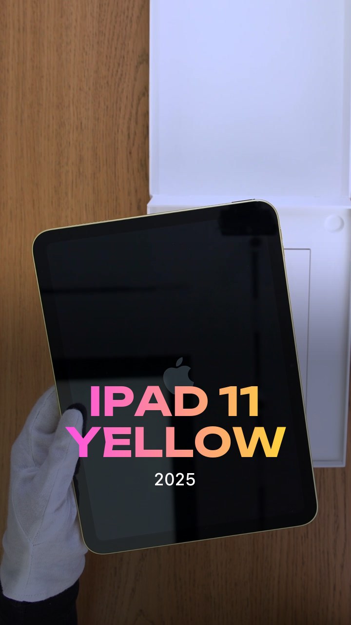 Apple iPad 11 (2025) Wi-Fi Yellow (Желтый)