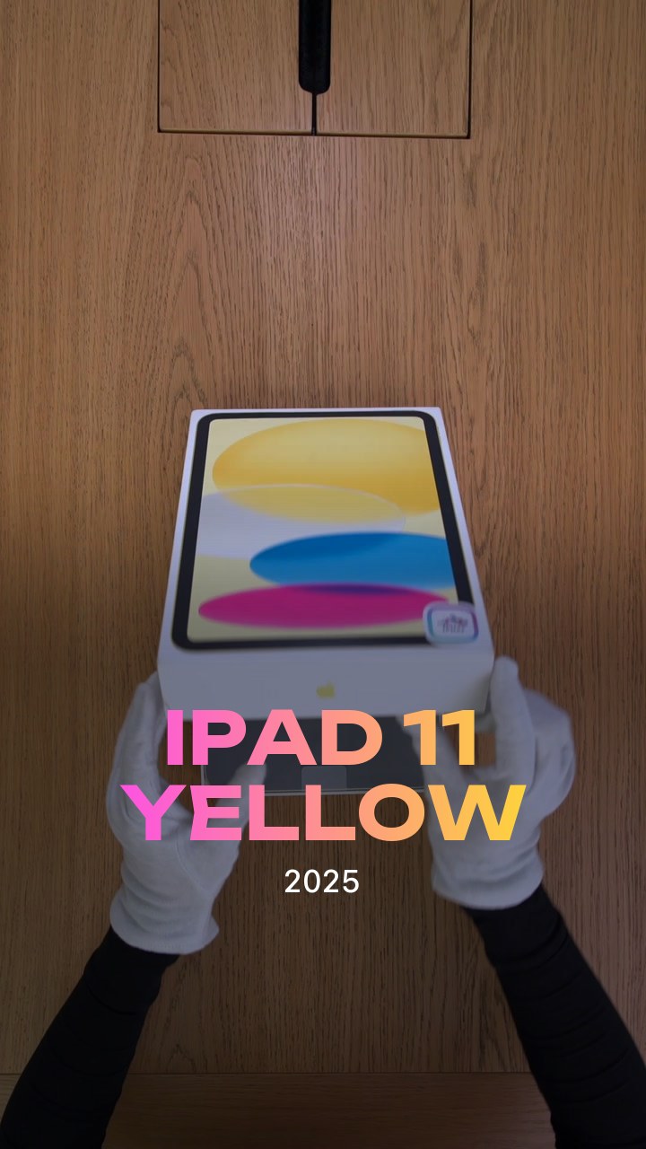 Apple iPad 11 (2025) Wi-Fi Yellow (Желтый)