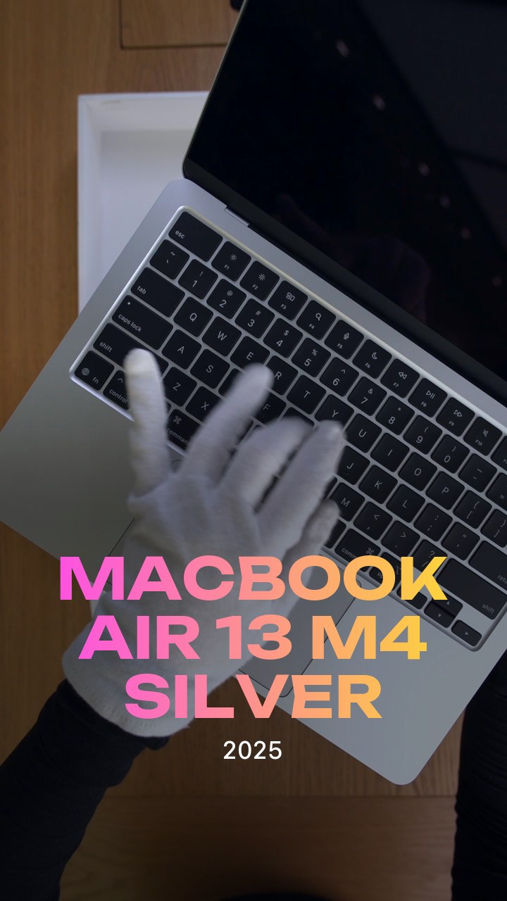 Apple MacBook Air 13 (2025) M4 (10CPU/8GPU/16GB/256GB) Silver (MW0W3)