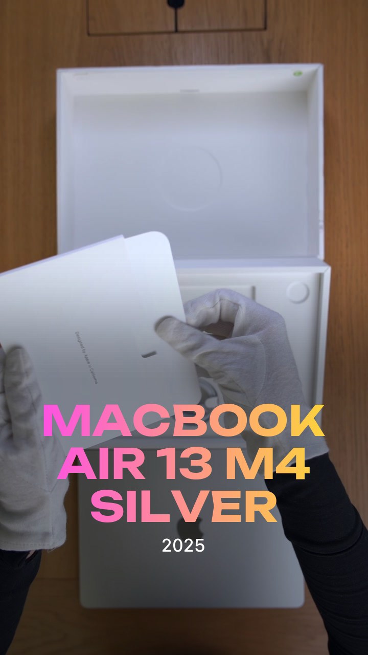 Apple MacBook Air 13 (2025) M4 (10CPU/8GPU/16GB/256GB) Silver (MW0W3)