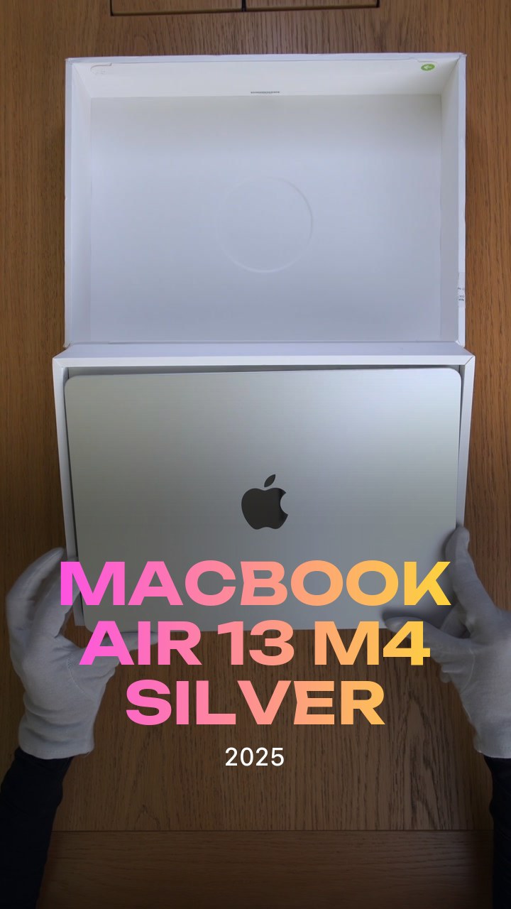 Apple MacBook Air 13 (2025) M4 (10CPU/8GPU/16GB/256GB) Silver (MW0W3)
