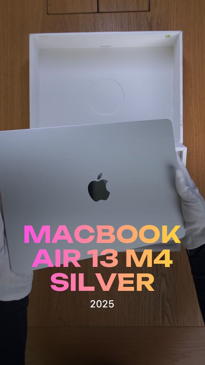 Apple MacBook Air 13 (2025) M4 (10CPU/8GPU/16GB/256GB) Silver (MW0W3)