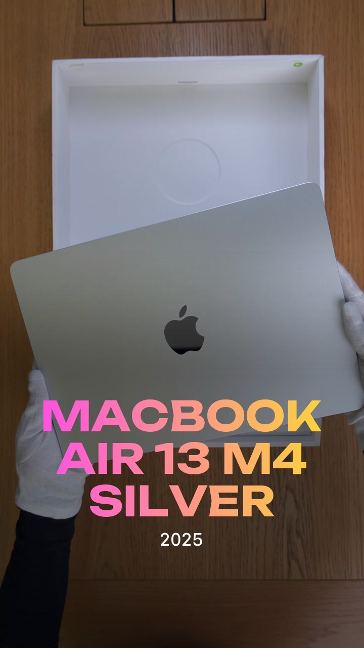 Apple MacBook Air 13 (2025) M4 (10CPU/8GPU/16GB/256GB) Silver (MW0W3)