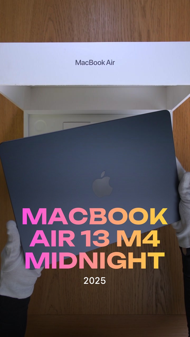 Apple MacBook Air 13 (2025) M4 (10CPU/8GPU/16GB/256GB) Midnight (MW123)