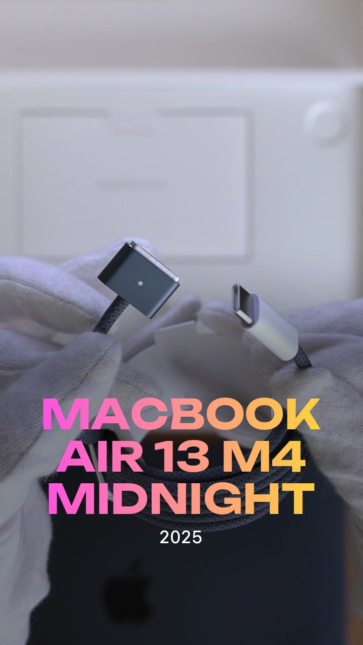 Apple MacBook Air 13 (2025) M4 (10CPU/8GPU/16GB/256GB) Midnight (MW123)