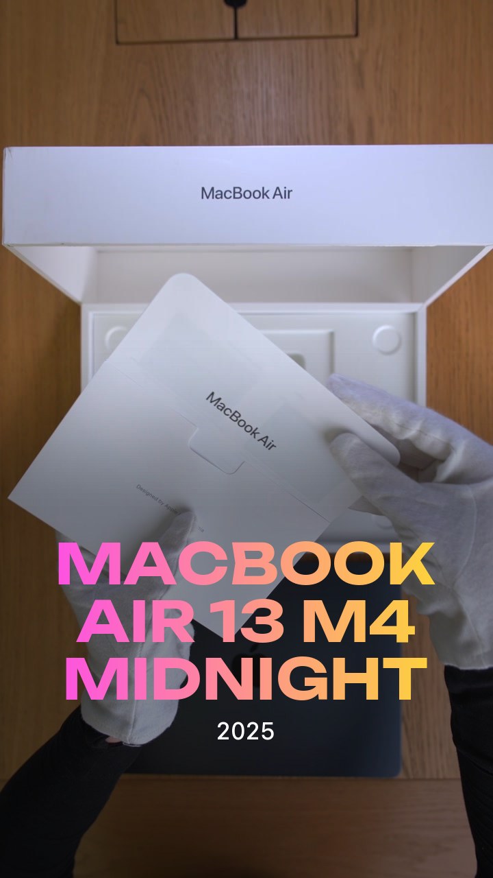Apple MacBook Air 13 (2025) M4 (10CPU/8GPU/16GB/256GB) Midnight (MW123)