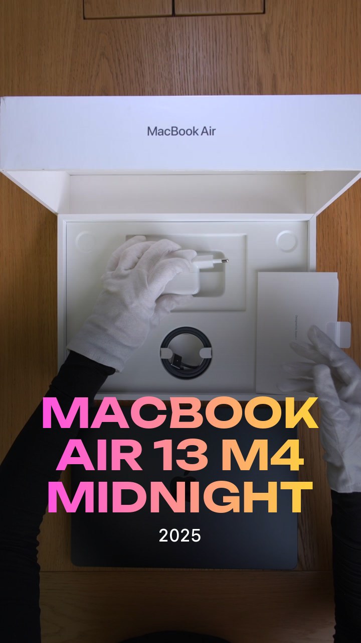 Apple MacBook Air 13 (2025) M4 (10CPU/8GPU/16GB/256GB) Midnight (MW123)