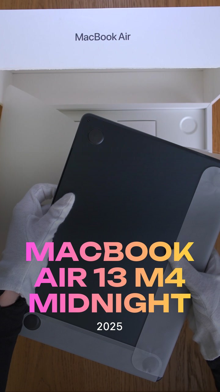 Apple MacBook Air 13 (2025) M4 (10CPU/8GPU/16GB/256GB) Midnight (MW123)
