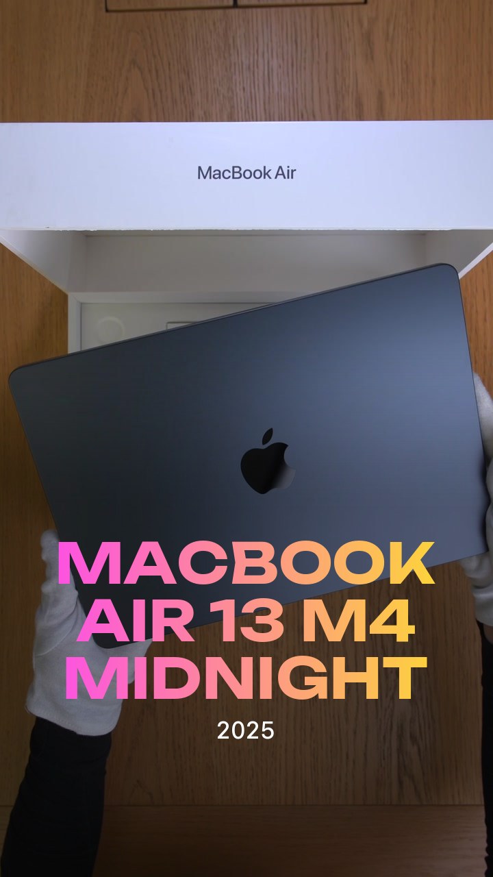 Apple MacBook Air 13 (2025) M4 (10CPU/8GPU/16GB/256GB) Midnight (MW123)