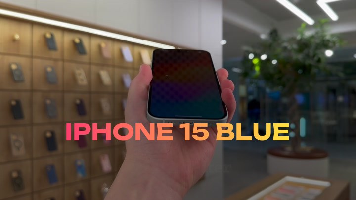iPhone 15 Blue