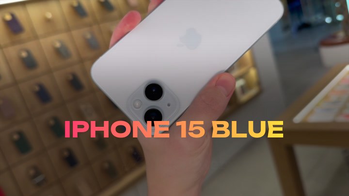 iPhone 15 Blue