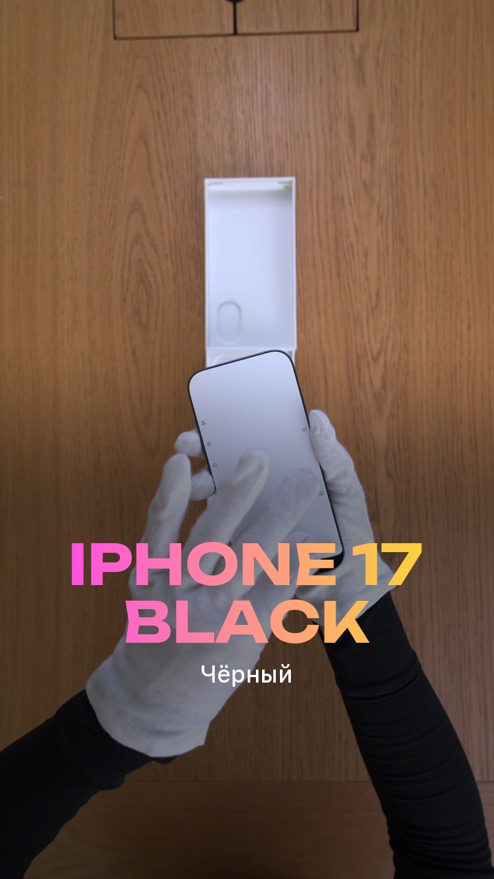 Apple iPhone 17 Black (Чёрный) Nano-sim + eSim
