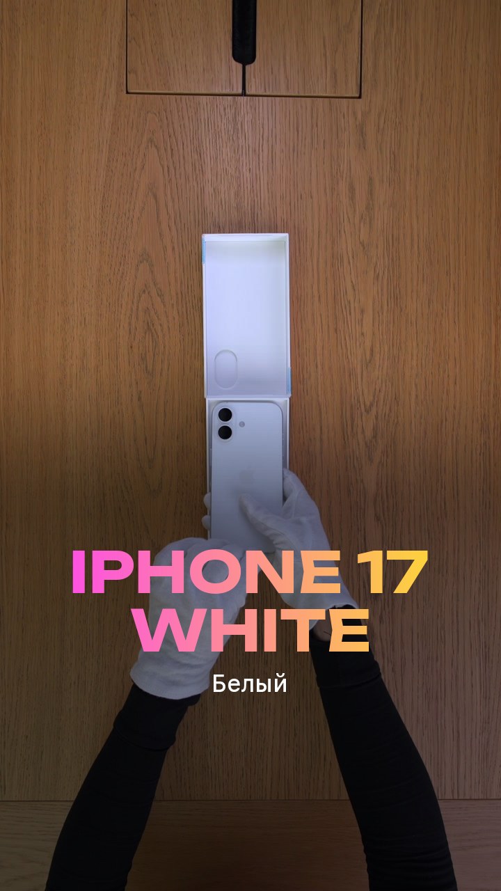Apple iPhone 17 256Gb White (Белый) Nano-sim + eSim