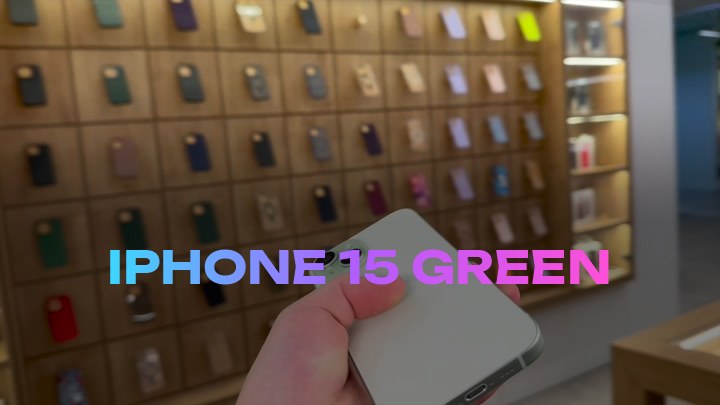 iPhone 15 Green