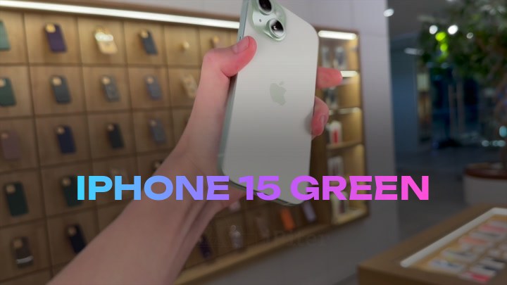 iPhone 15 Green