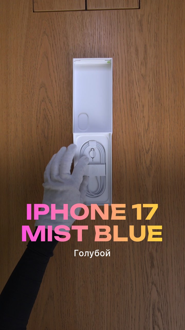 Apple iPhone 17 Mist Blue (Голубой) Nano-sim + eSim