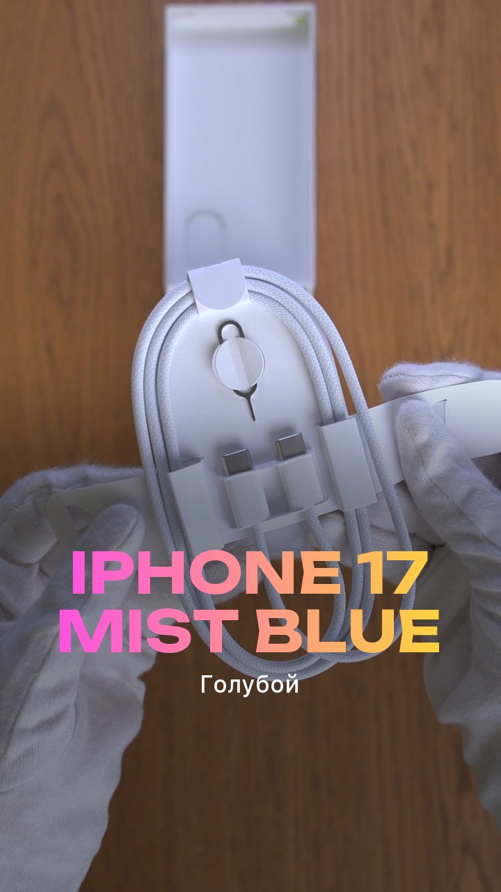 Apple iPhone 17 Mist Blue (Голубой) Nano-sim + eSim