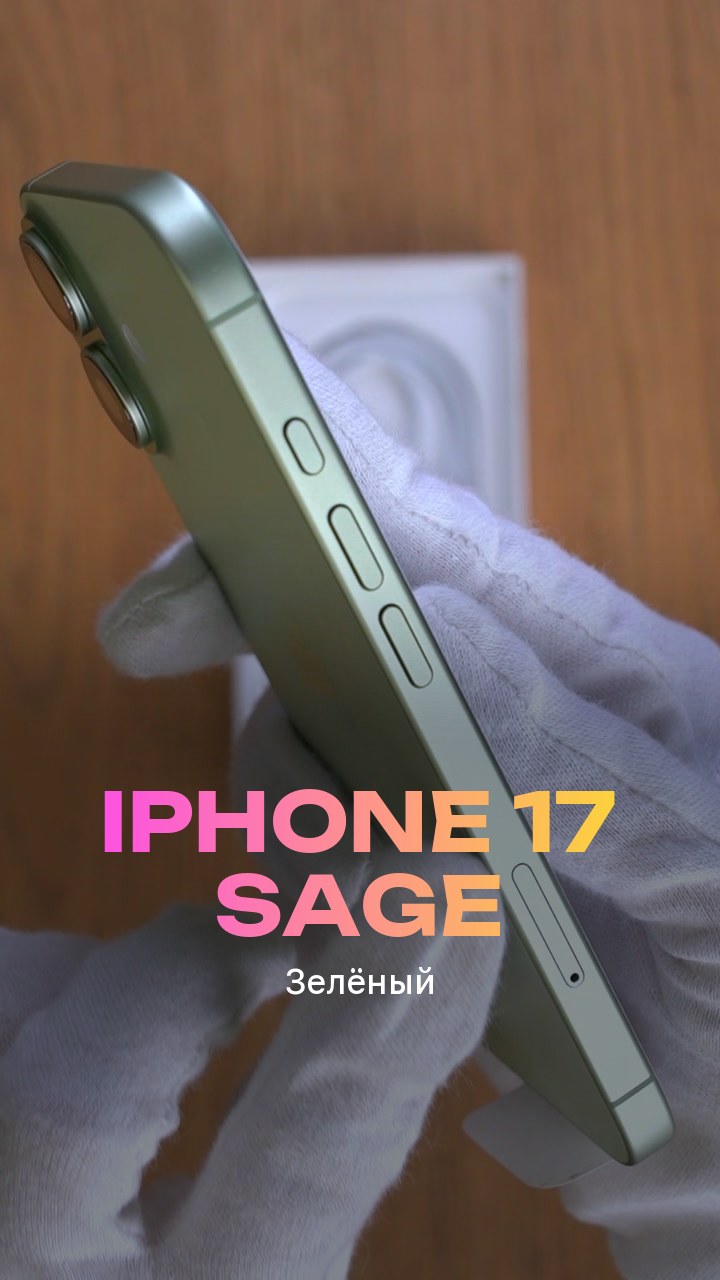 Apple iPhone 17 256Gb Sage (Зелёный) Nano-sim + eSim