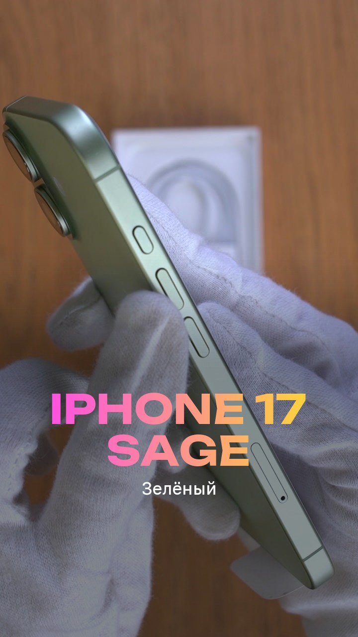 Apple iPhone 17 256Gb Sage (Зелёный) Nano-sim + eSim