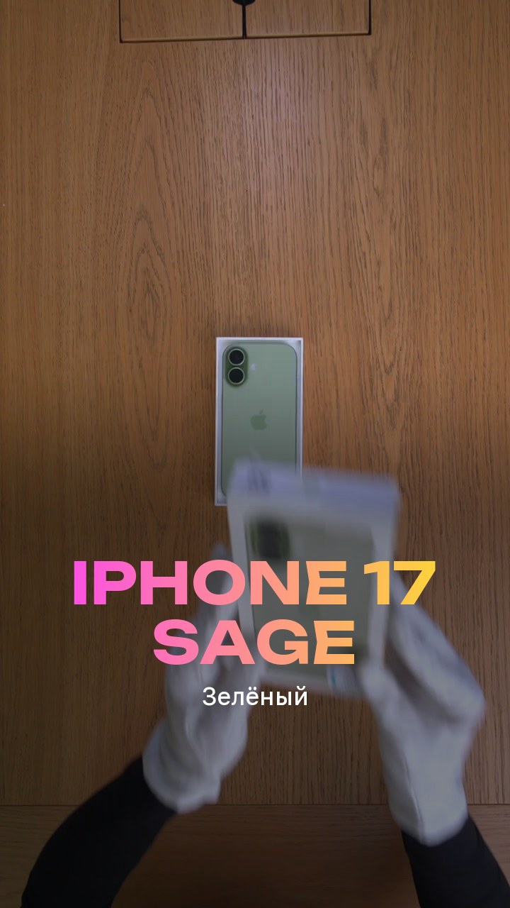 Apple iPhone 17 256Gb Sage (Зелёный) Nano-sim + eSim