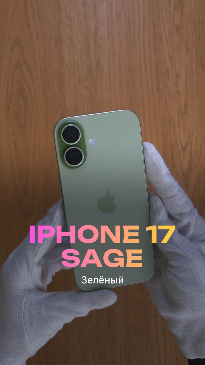 Apple iPhone 17 256Gb Sage (Зелёный) Nano-sim + eSim