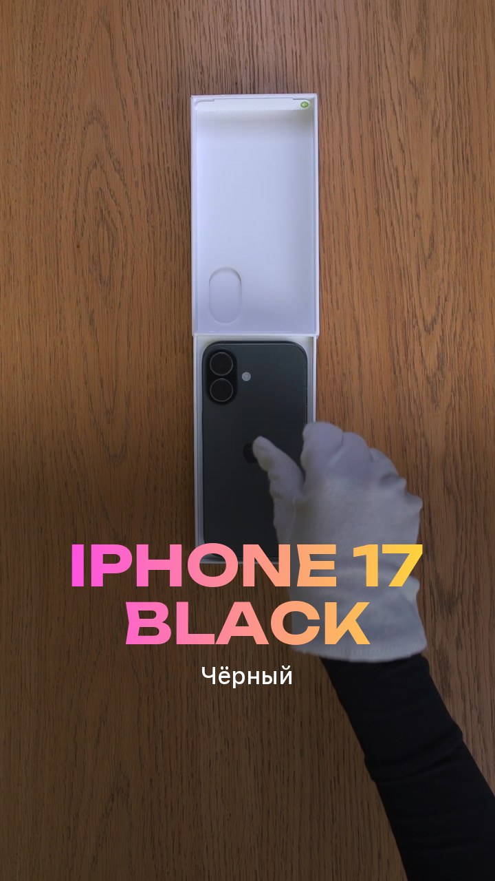 Apple iPhone 17 256Gb Black (Чёрный) eSim + eSim