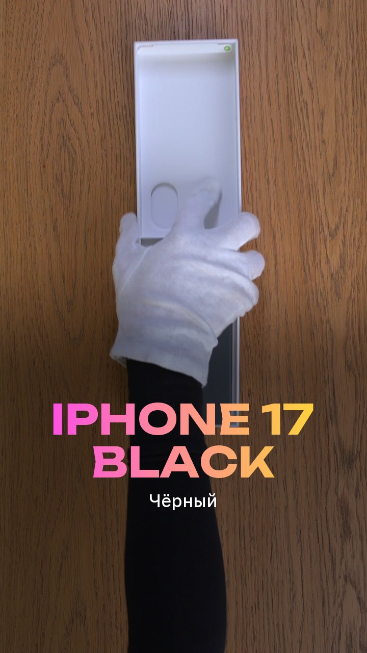 Apple iPhone 17 256Gb Black (Чёрный) eSim + eSim