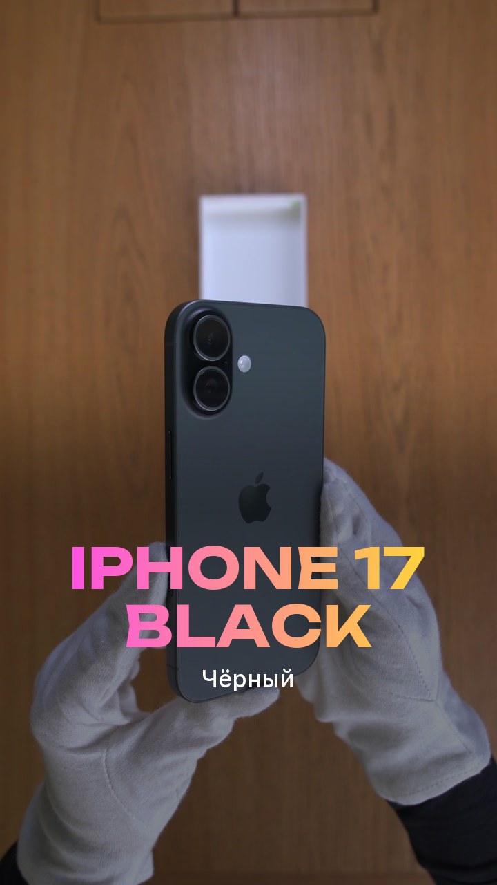 Apple iPhone 17 256Gb Black (Чёрный) eSim + eSim
