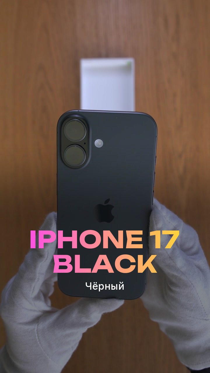 Apple iPhone 17 256Gb Black (Чёрный) eSim + eSim
