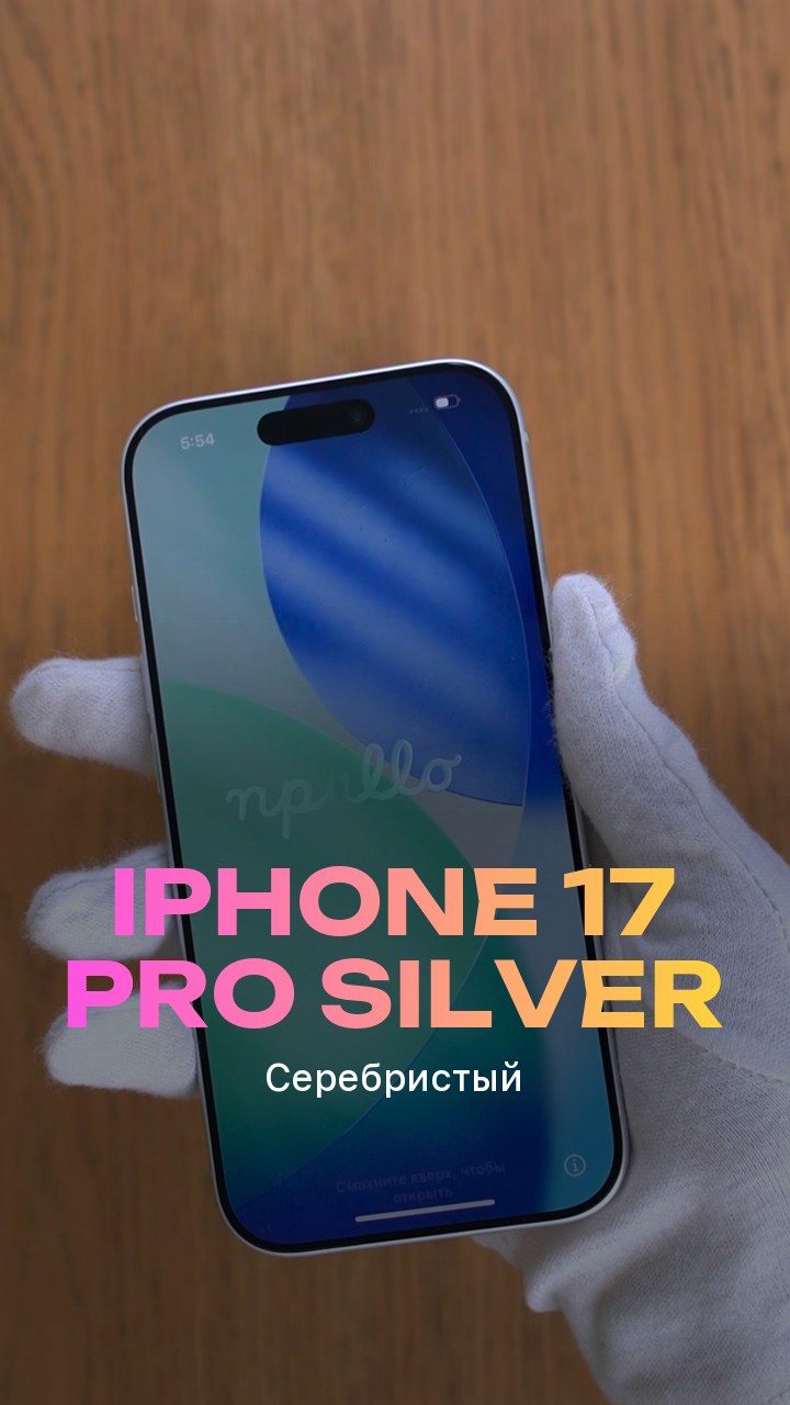 Apple iPhone 17 Pro Silver (Серебристый) Nano-sim + eSim