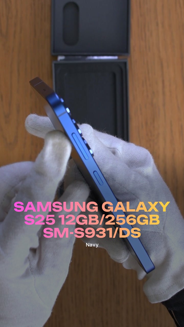 Смартфон Samsung Galaxy S25 5G 12Gb/256Gb (Navy) SM-S931/DS (Dual Nano-sim + eSim)