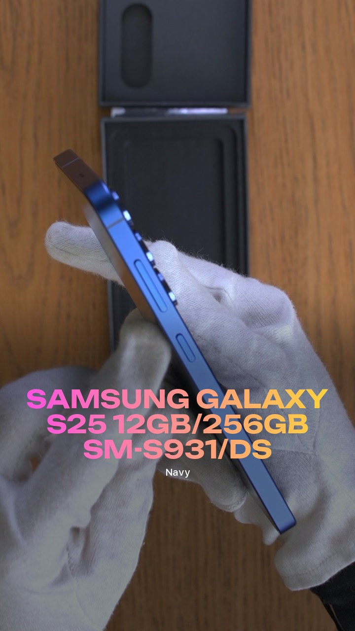 Смартфон Samsung Galaxy S25 5G 12Gb/256Gb (Navy) SM-S931/DS (Dual Nano-sim + eSim)