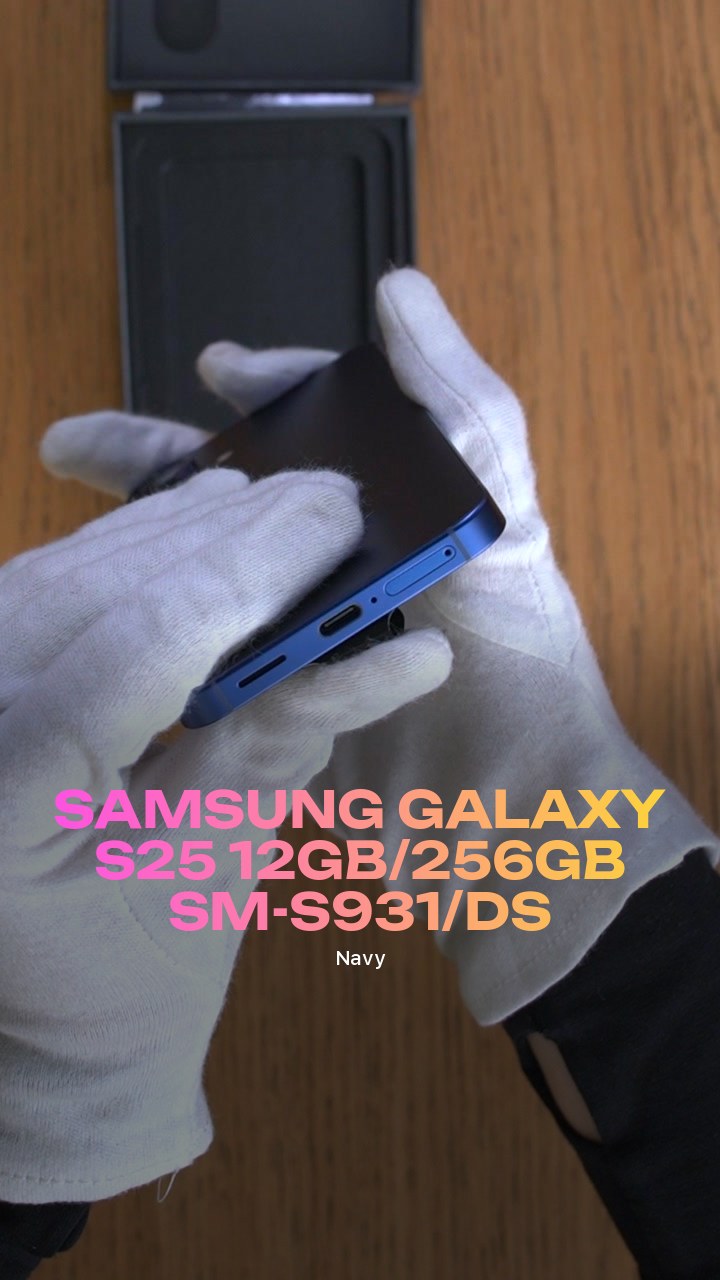Смартфон Samsung Galaxy S25 5G 12Gb/256Gb (Navy) SM-S931/DS (Dual Nano-sim + eSim)