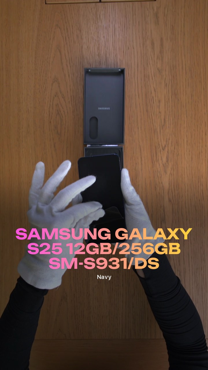 Смартфон Samsung Galaxy S25 5G 12Gb/256Gb (Navy) SM-S931/DS (Dual Nano-sim + eSim)