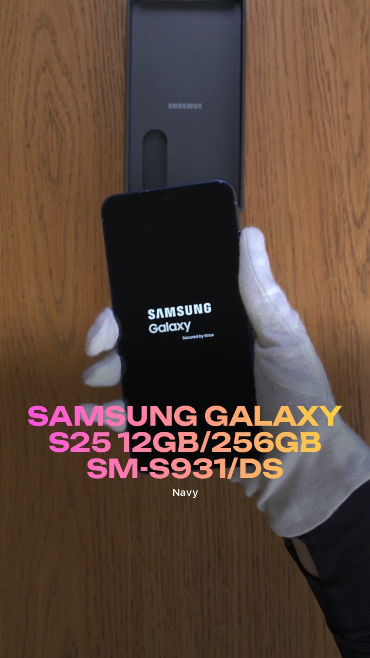 Смартфон Samsung Galaxy S25 5G 12Gb/256Gb (Navy) SM-S931/DS (Dual Nano-sim + eSim)