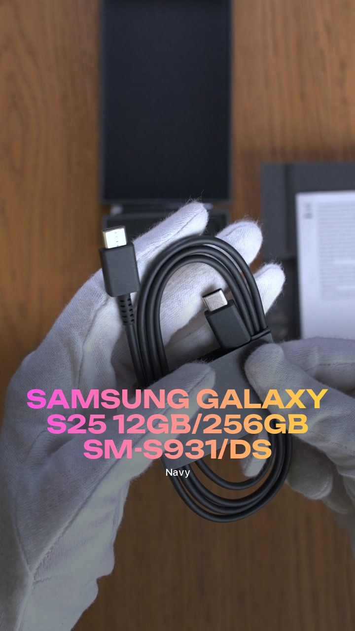 Смартфон Samsung Galaxy S25 5G 12Gb/256Gb (Navy) SM-S931/DS (Dual Nano-sim + eSim)