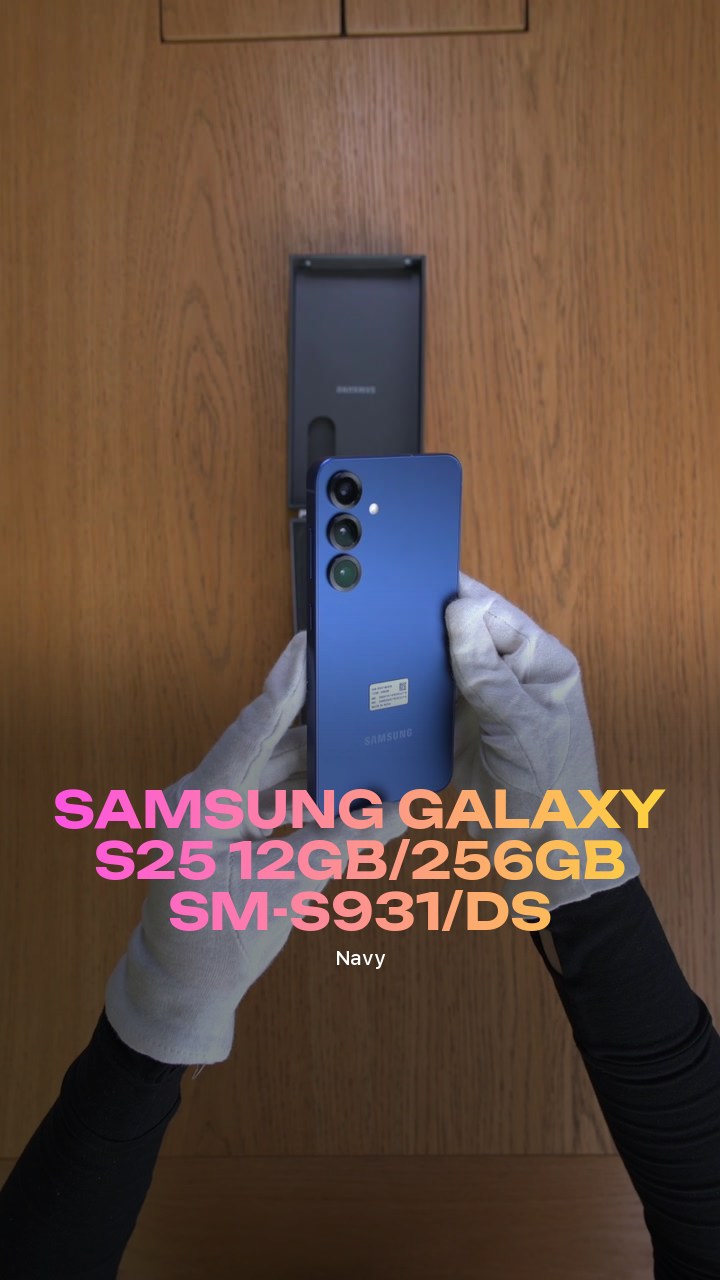 Смартфон Samsung Galaxy S25 5G 12Gb/256Gb (Navy) SM-S931/DS (Dual Nano-sim + eSim)