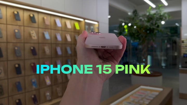 iPhone 15 Pink