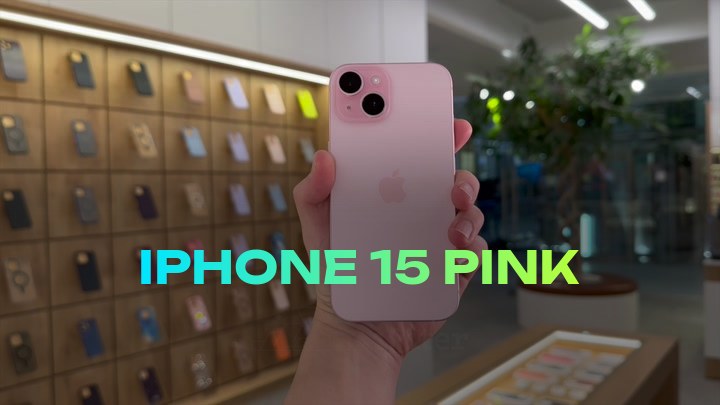iPhone 15 Pink
