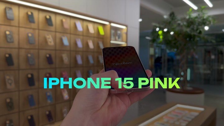 iPhone 15 Pink