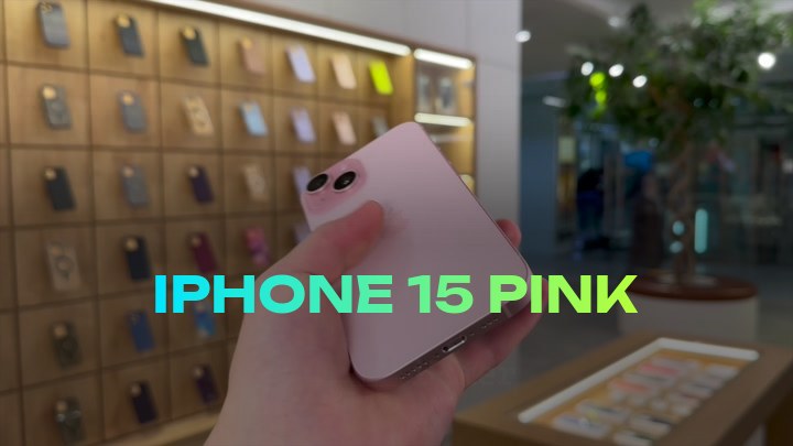 iPhone 15 Pink