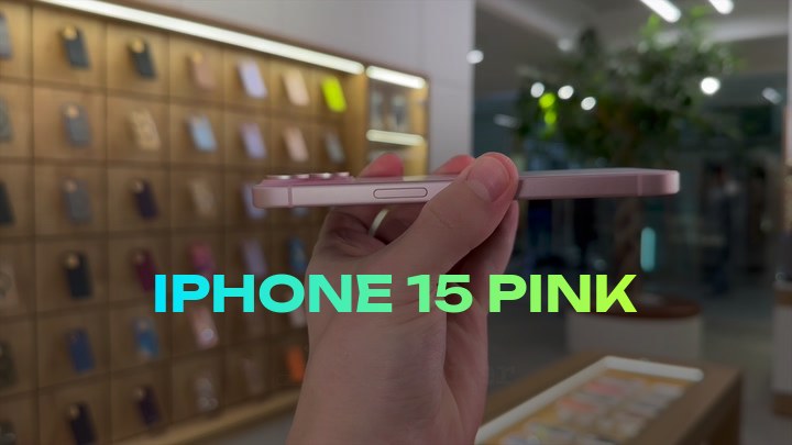 iPhone 15 Pink